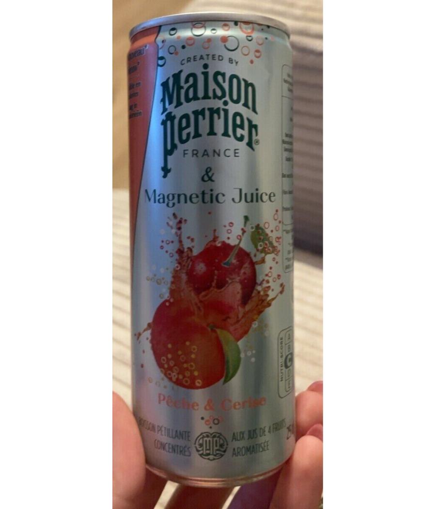 BOISSON PERRIER PECHE CERISE 250 CL