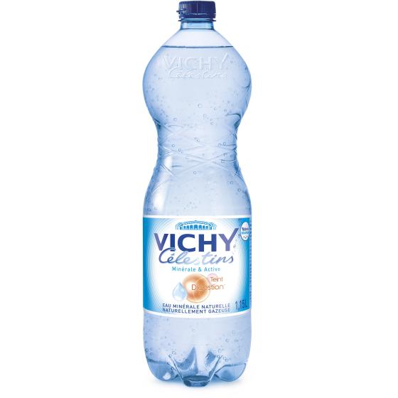 VICHY CELESTINS EAU MINERALE NATURELLE GAZEUSE 1.15L 1150 ML