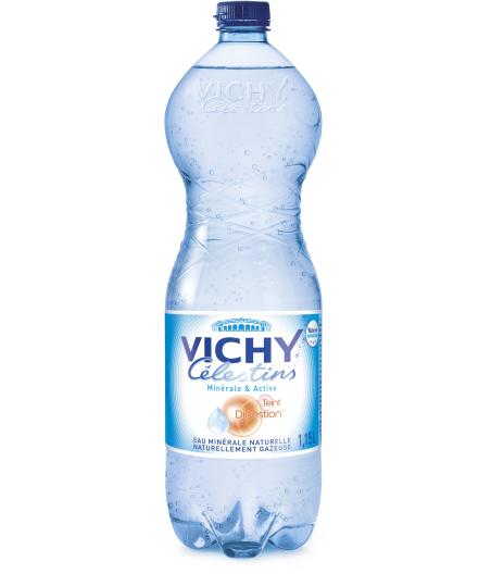 VICHY CELESTINS EAU MINERALE NATURELLE GAZEUSE 1.15L 1150 ML