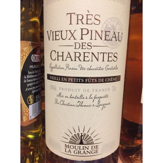 MOULIN DE LA GRANGE, PINEAU DES CHARENTES TRES VIEUX BLANC