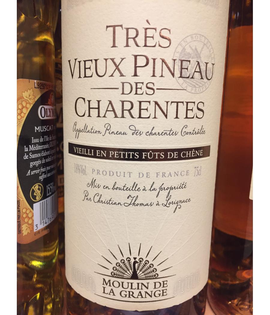 MOULIN DE LA GRANGE, PINEAU DES CHARENTES TRES VIEUX BLANC