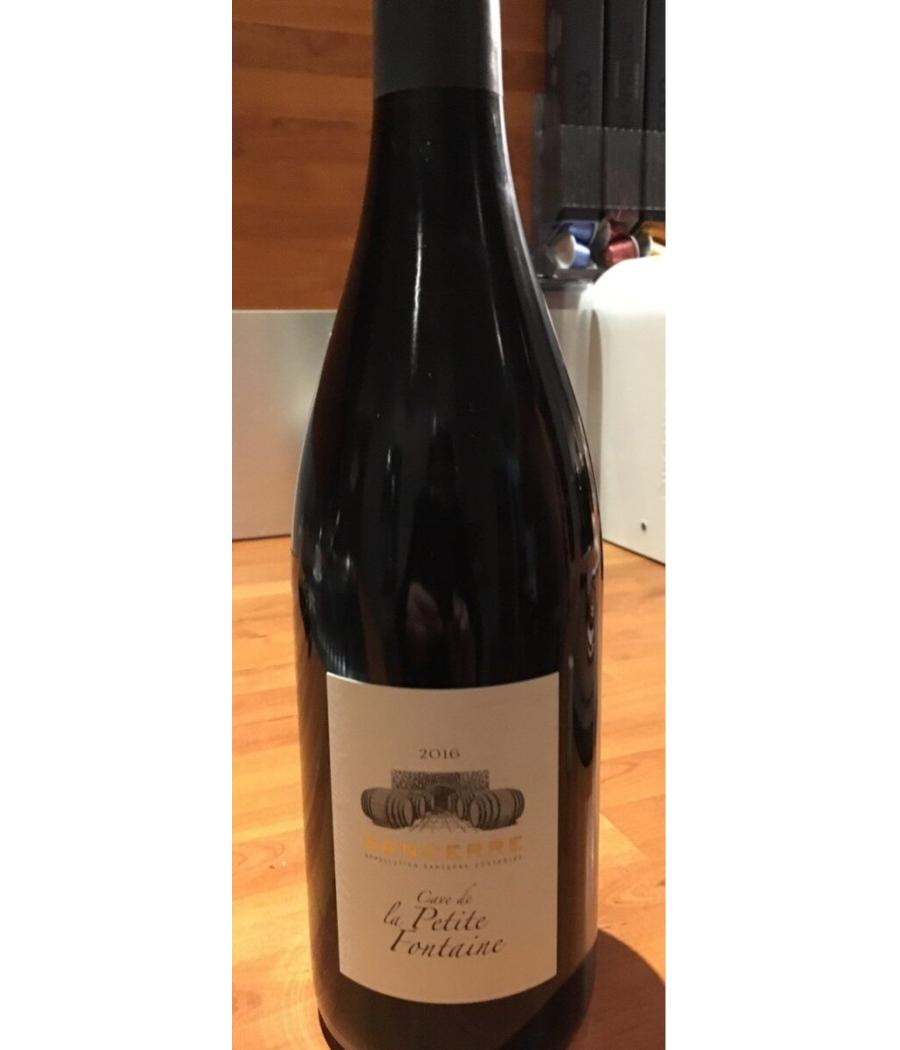 VIN ROUGE , ANNEE 2016 ,CAVE DE LA PETITE FONTAINE , FAUGERES AOP,75CL