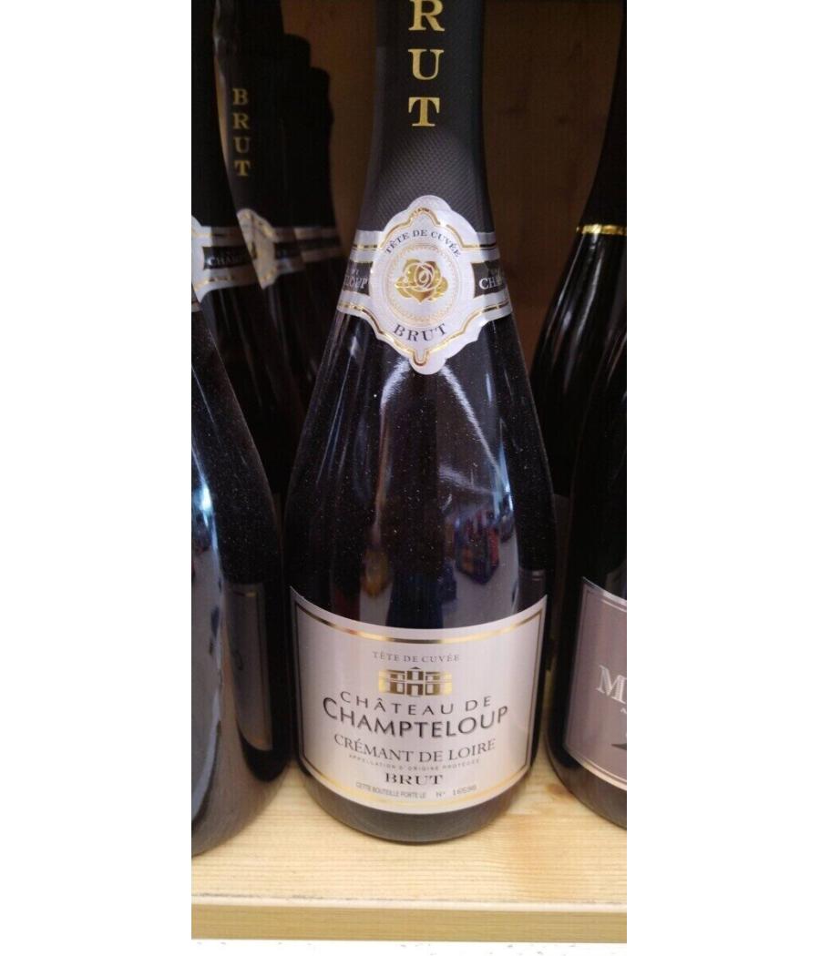 CHATEAU DE CHAMPTELOUP CREMENT DE LOIRE BRUT 75CL