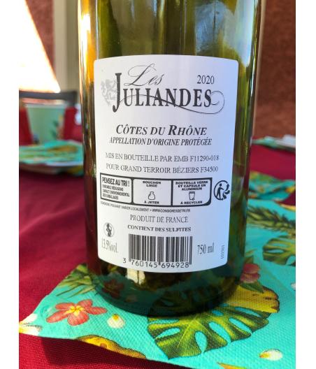 AOP CDR LES JULIANDES RG 75CL