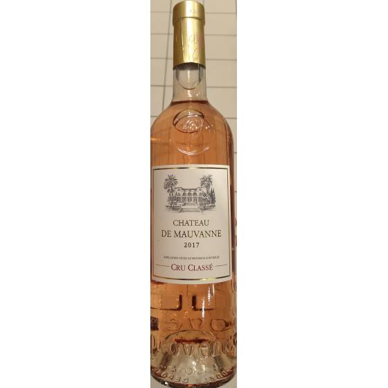 CHATEAU MAUVANNE COTES DE PROVENCE CRU CLASSE ROSE 13° 750 ML