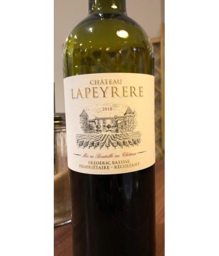CHATEAU LAPEYRERE - VIN ROUGE
