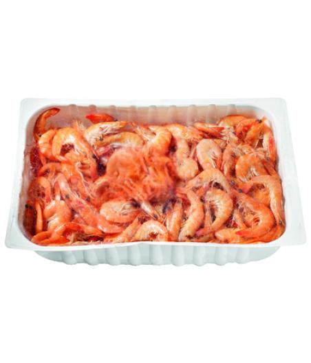 CREVETTE CUITE SOUS ATMOSPHERE CALIBRE 30/50 ELEVAGE EQUATEUR BARQUETTE DE 2 KG PACK DE 2