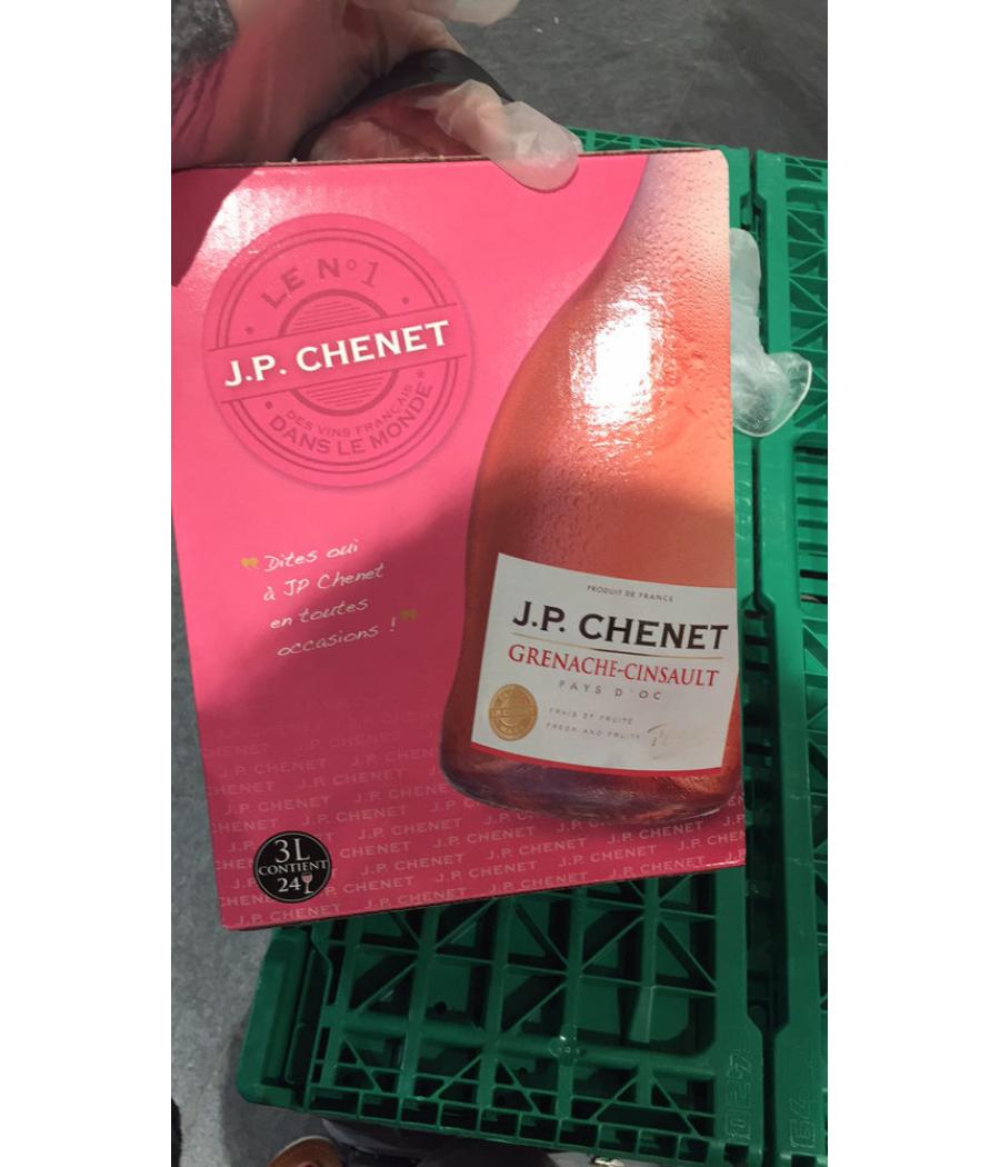 VIN ROSE GRENACHE CINSAULT JP CHENET 3L