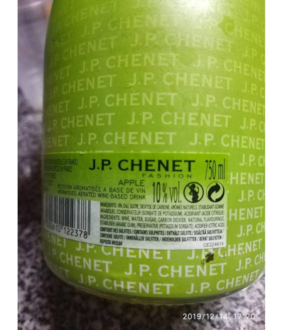 PETILLANT CHENET FASHION POMME 75CL