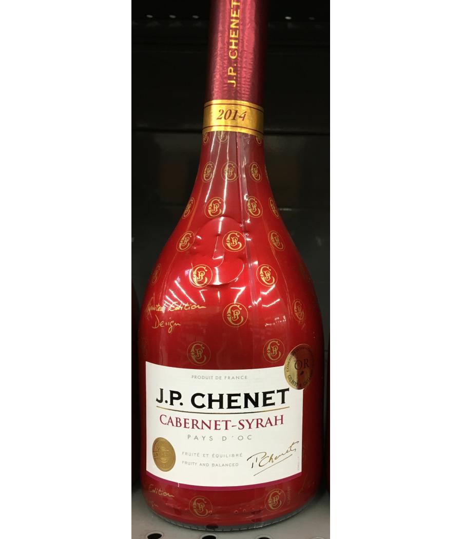 VIN ROUGE CABERNET SYRAH JP CHENET 75CL
