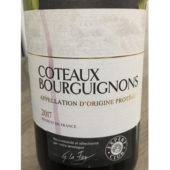 VIN ROUGE COTEAUX BOURGUIGNONS EXPERT CLUB 75CL