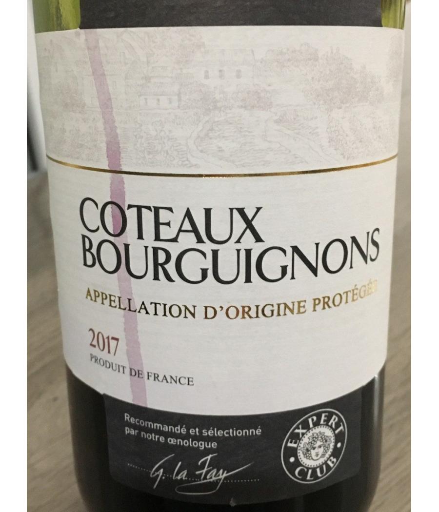VIN ROUGE COTEAUX BOURGUIGNONS EXPERT CLUB 75CL
