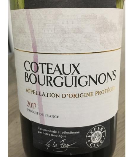 VIN ROUGE COTEAUX BOURGUIGNONS EXPERT CLUB 75CL