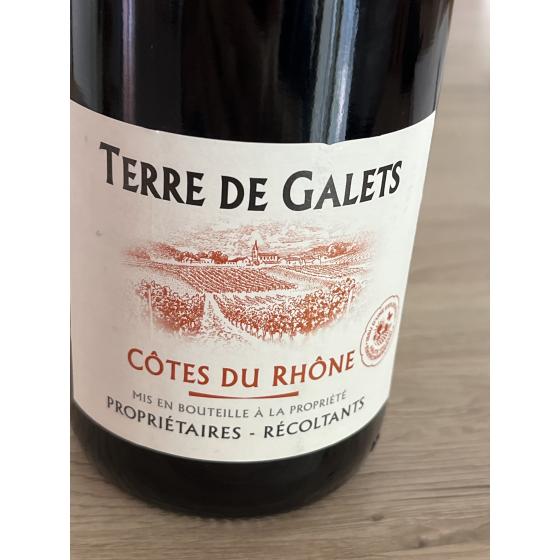 AOC RG CTES RHONE TERRE DE GALETS 75CL