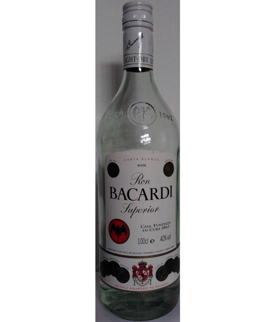 BACARDI CARTA BLANCA 1L 1 L