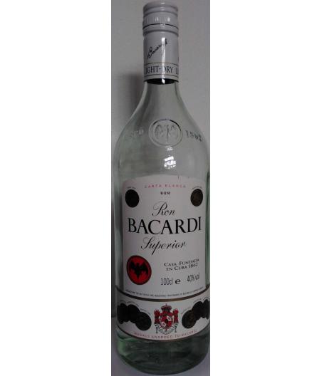 BACARDI CARTA BLANCA 1L 1 L
