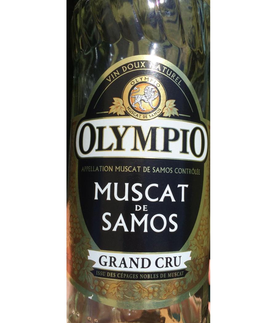 VIN doux naturel OLYMPIO Muscat de Samos  75cl