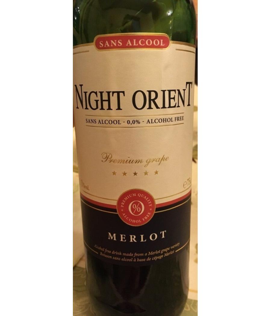 Night Orient Merlot Non-Alcoholic  750ml