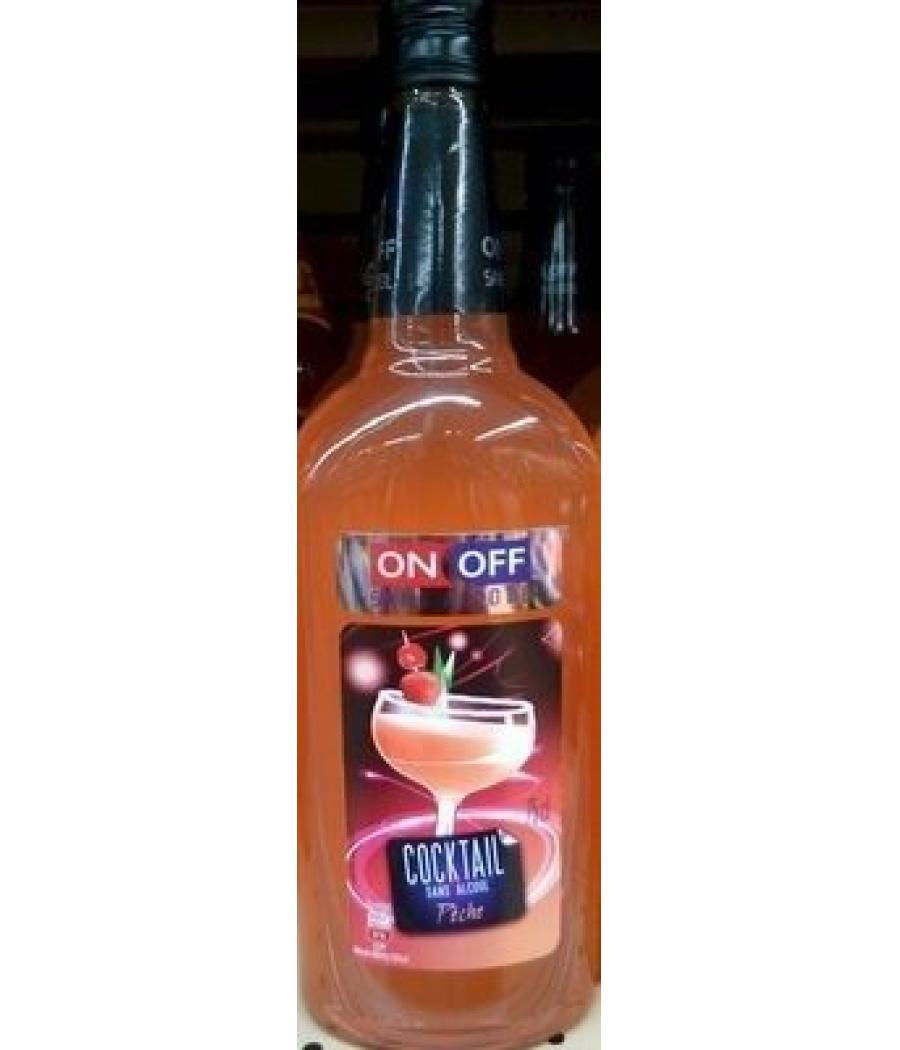COCKTAIL SANS ALCOOL PECHE 750 ML
