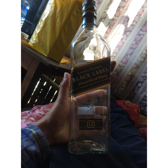 WHISKY J.W. 12A BLACK 1L 1 L