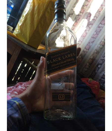 WHISKY J.W. 12A BLACK 1L 1 L