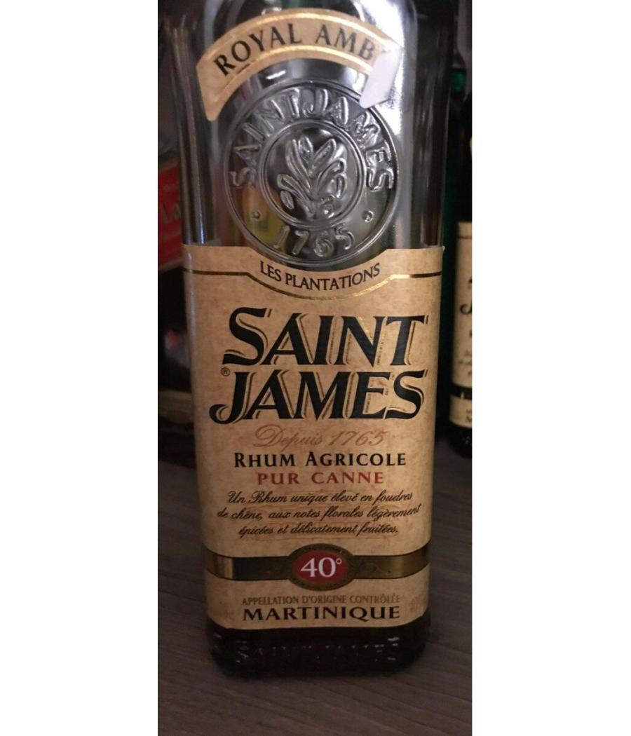 RHUM AGRICOLE SAINT JAMES ROYAL AMBRE 75CL