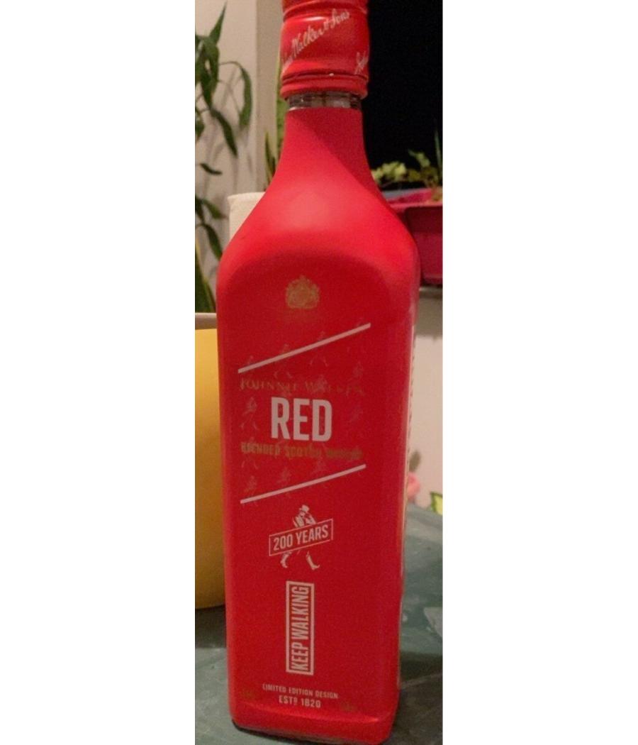 WHISKY EDITION LIMITE RED LABEL JOHNNIE WALKER  70CL