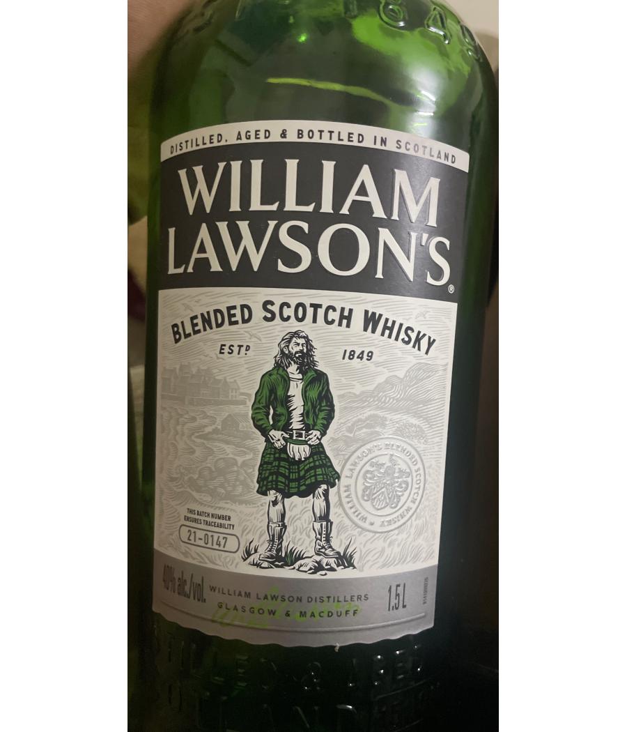 SCOTCH WHISKY WILLIAM LAWSON'S 1.5L