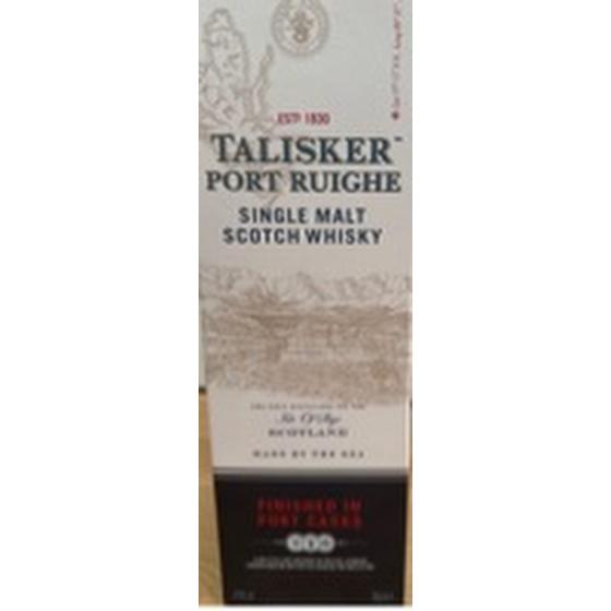 WHISKY TALISKER PORT RUIGHE 70CL 1PCS