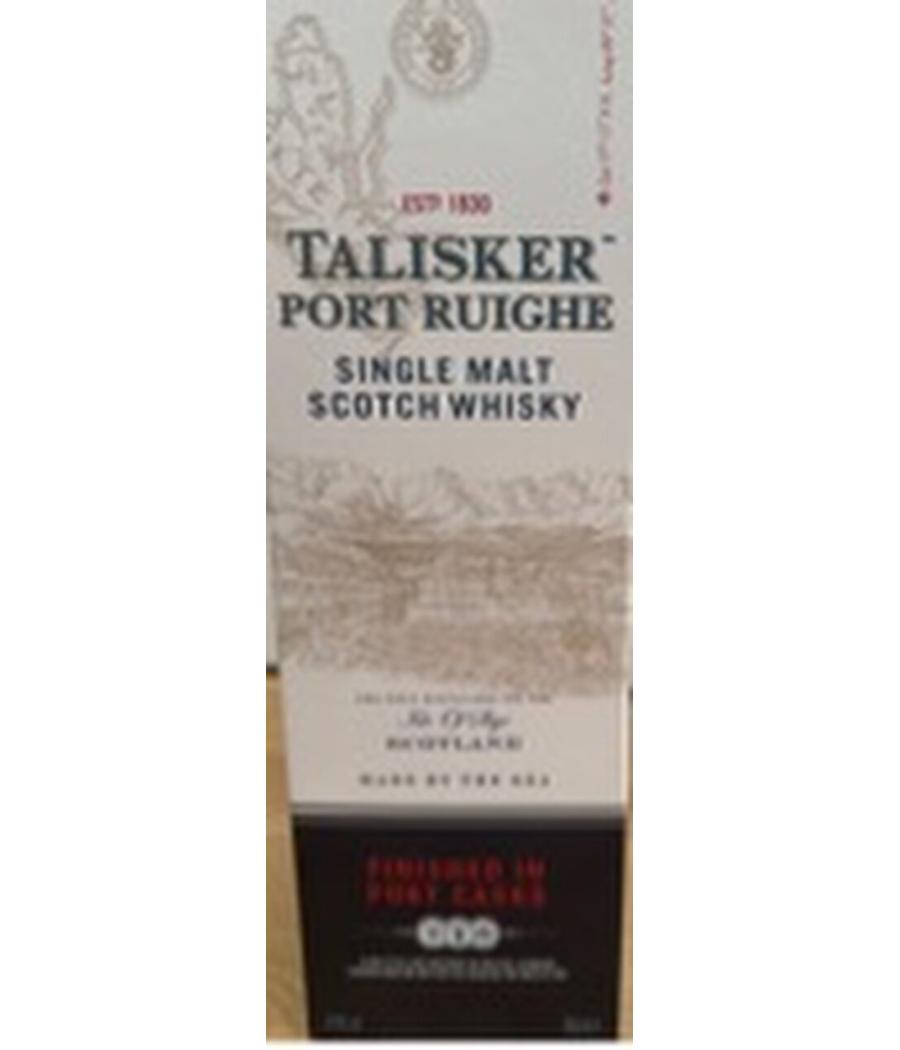WHISKY TALISKER PORT RUIGHE 70CL 1PCS