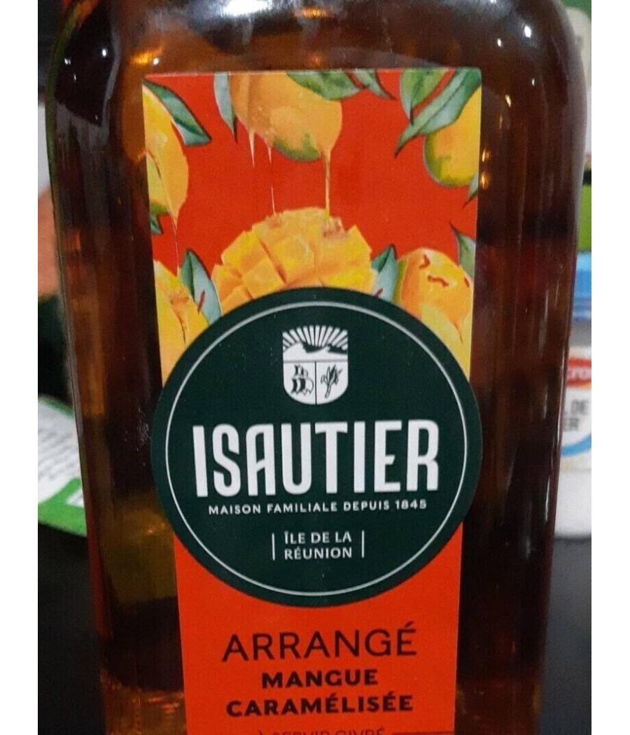 RHUM ARRANGE  MANGUE CARAMELISE 37% ISAUTIER 70CL