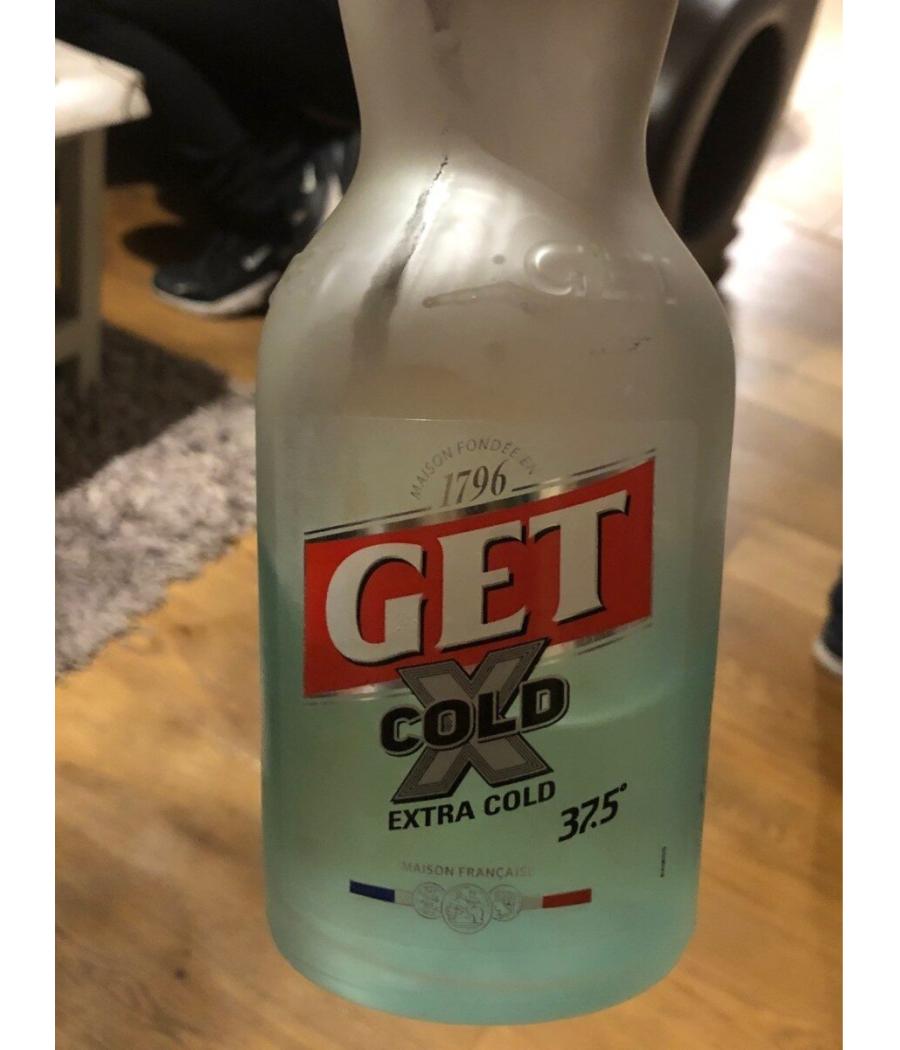 LIQUEUR MENTHE 37.5% GET COLD EXTRA COLD 70CL