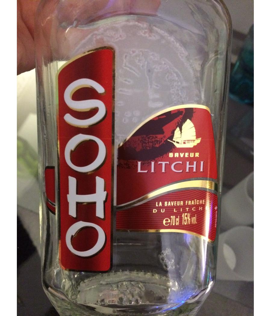 LIQUEUR LITCHI 15% SOHO 70CL