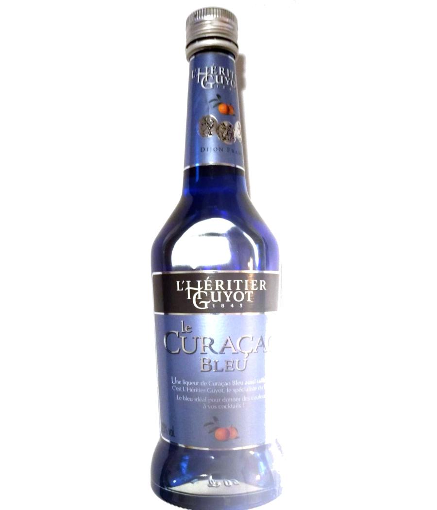 LIQUEUR CURACAO BLEU A L'ORANGE L'HERITIER GUYOT 50CL