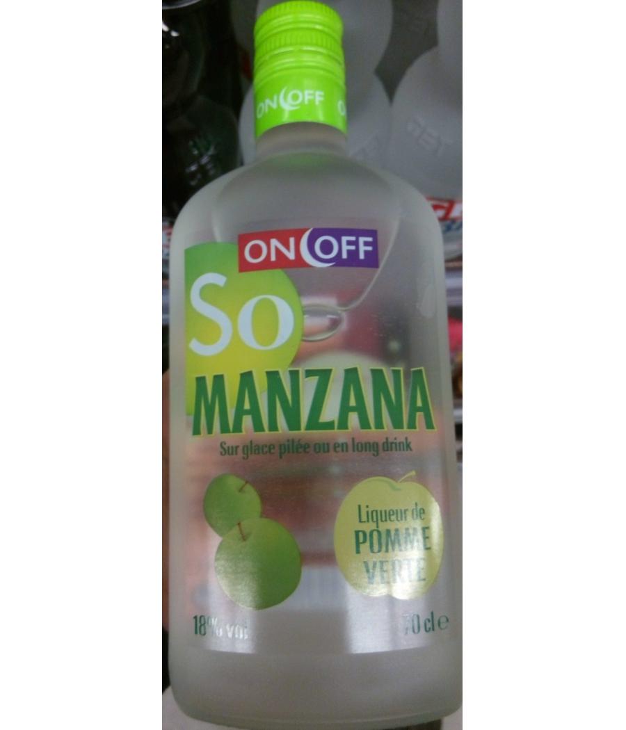 SO MANZANA ON OFF  70 CL