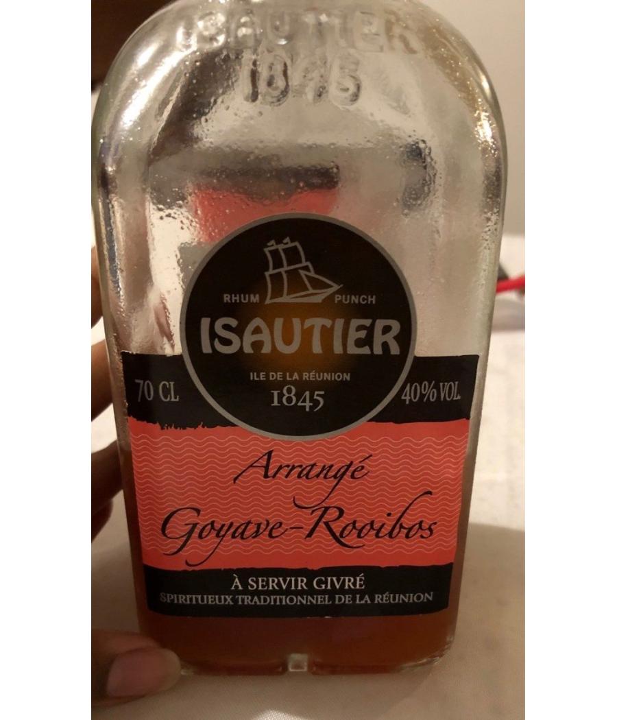 RHUM ARRANGE GOYAVE-ROOIBOS 40% ISAUTIER 70CL