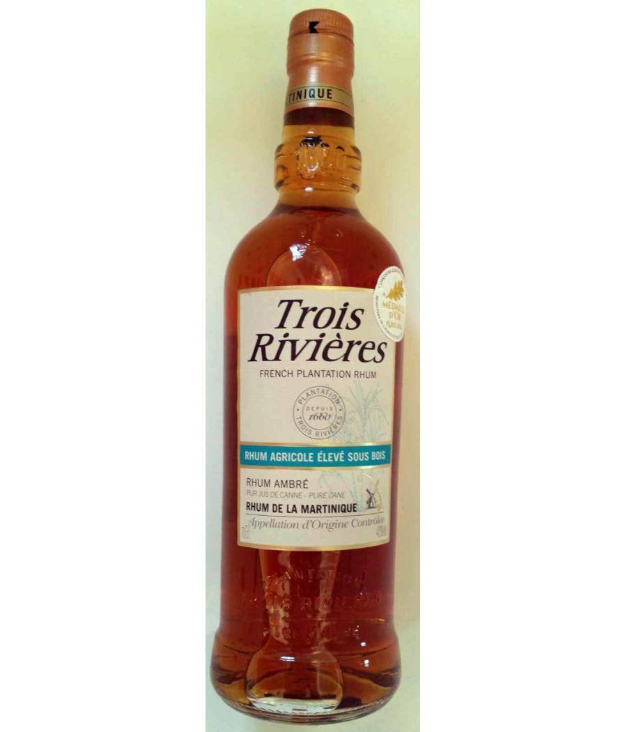 RHUM AMBRE AGRICOLE TROIS RIVIERES 70CL