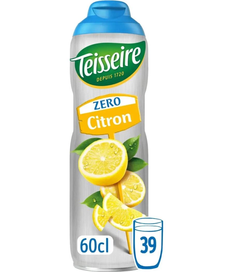 SIROP CITRON ZERO SUCRE TESSEIRE 60CL