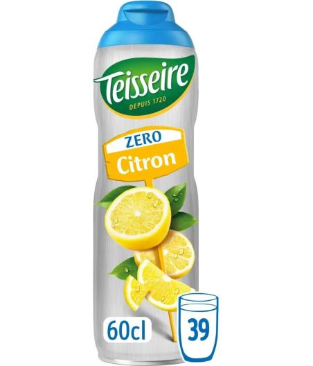 SIROP CITRON ZERO SUCRE TESSEIRE 60CL