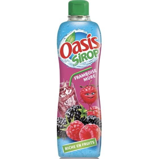 SIROP OASIS FRAMBOISE MURE 75 CL