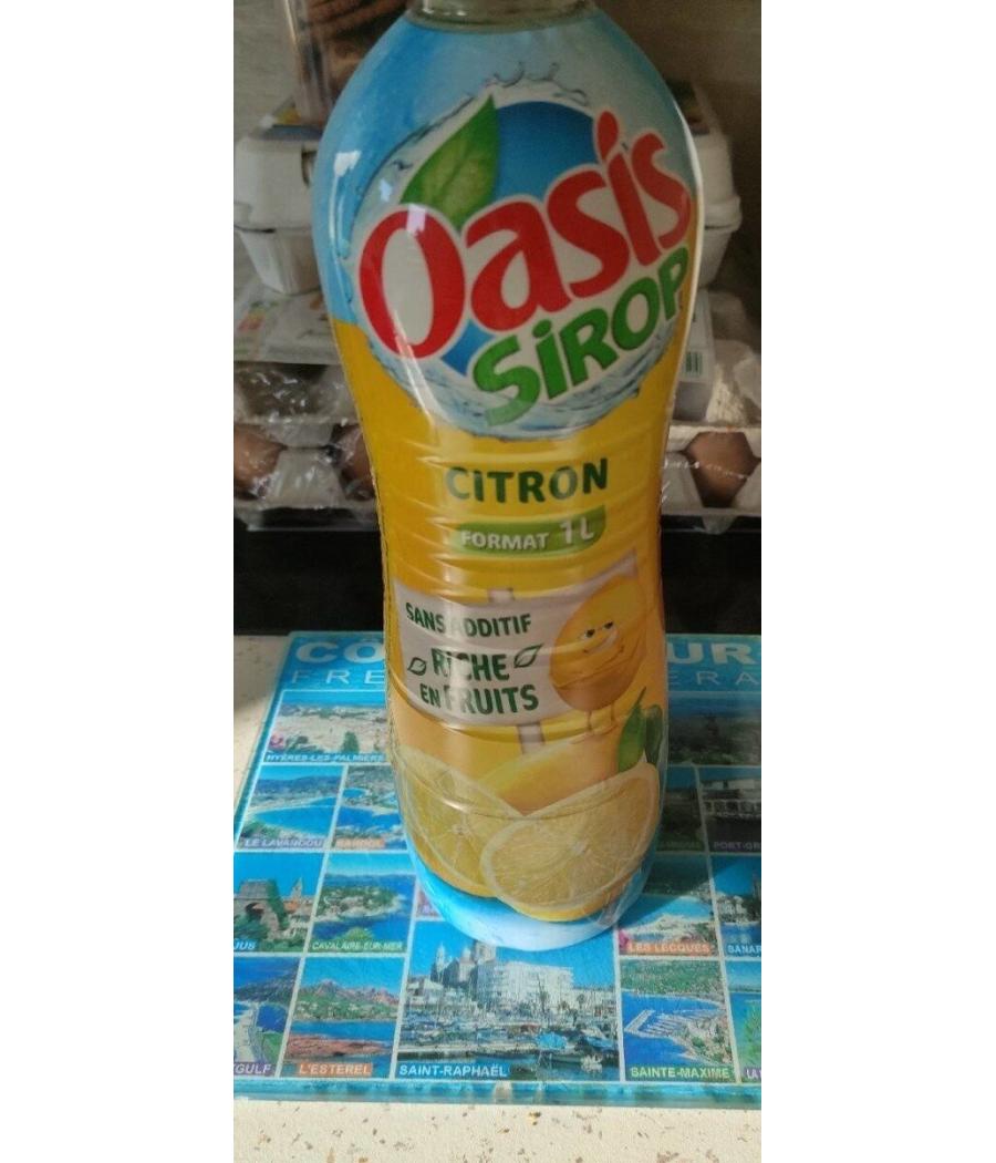 SIROP CITRON OASIS 1L