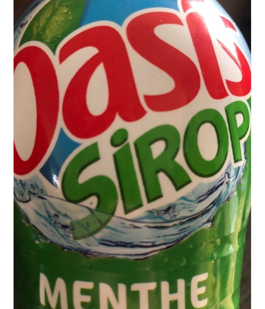 SIROP OASIS MENTHE 1 L