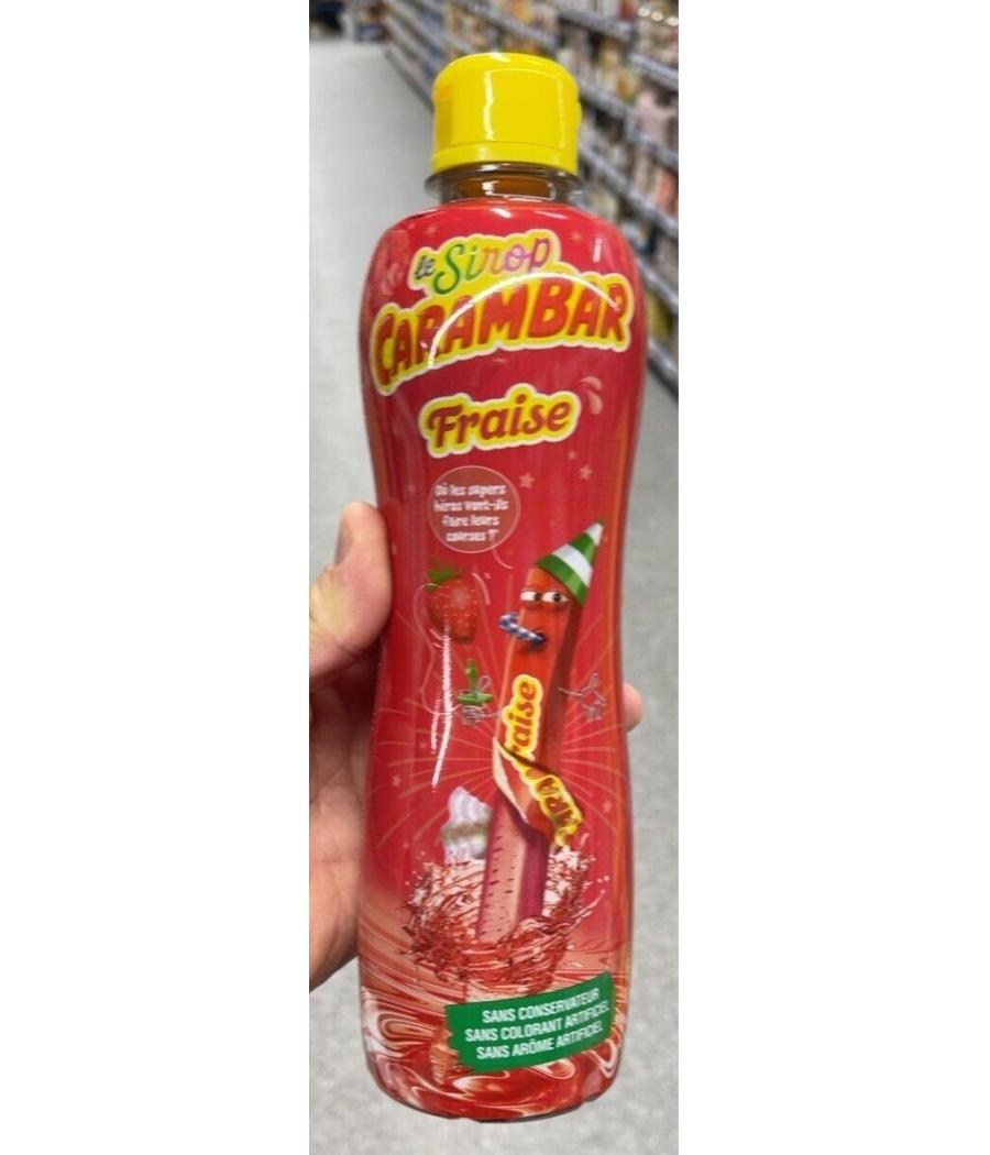 SIROP OASIS CARAMBAR FRAISE