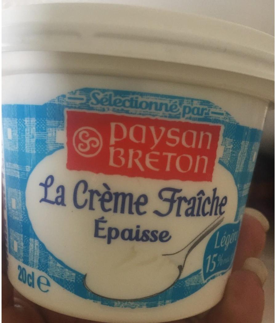 CREME EPAISSE LE PAYSAN BRETON 20CL