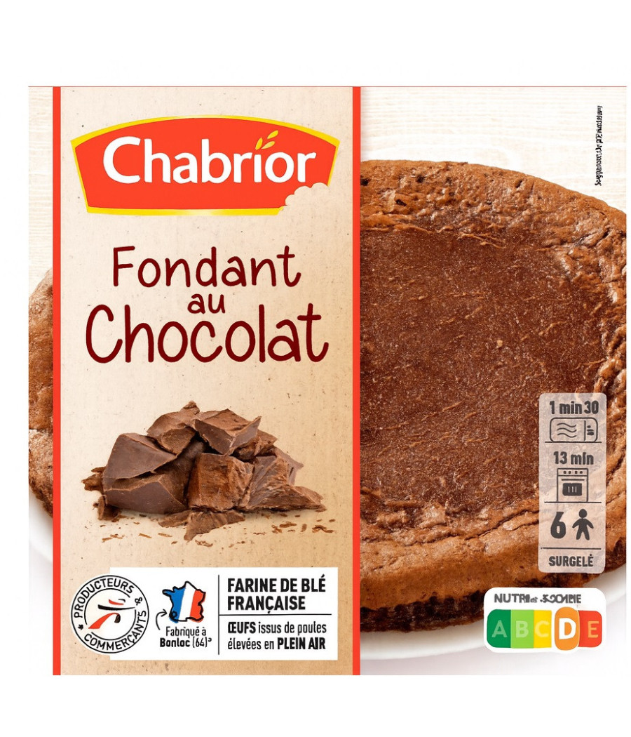 FONDANT AU CHOCOLAT 450G