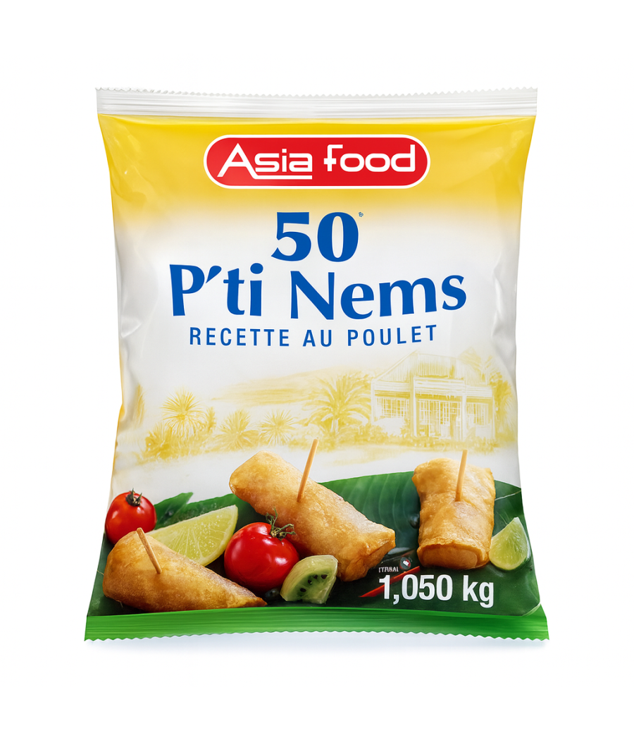 PTI NEMS POULET ASIA FOOD 1.050 KG