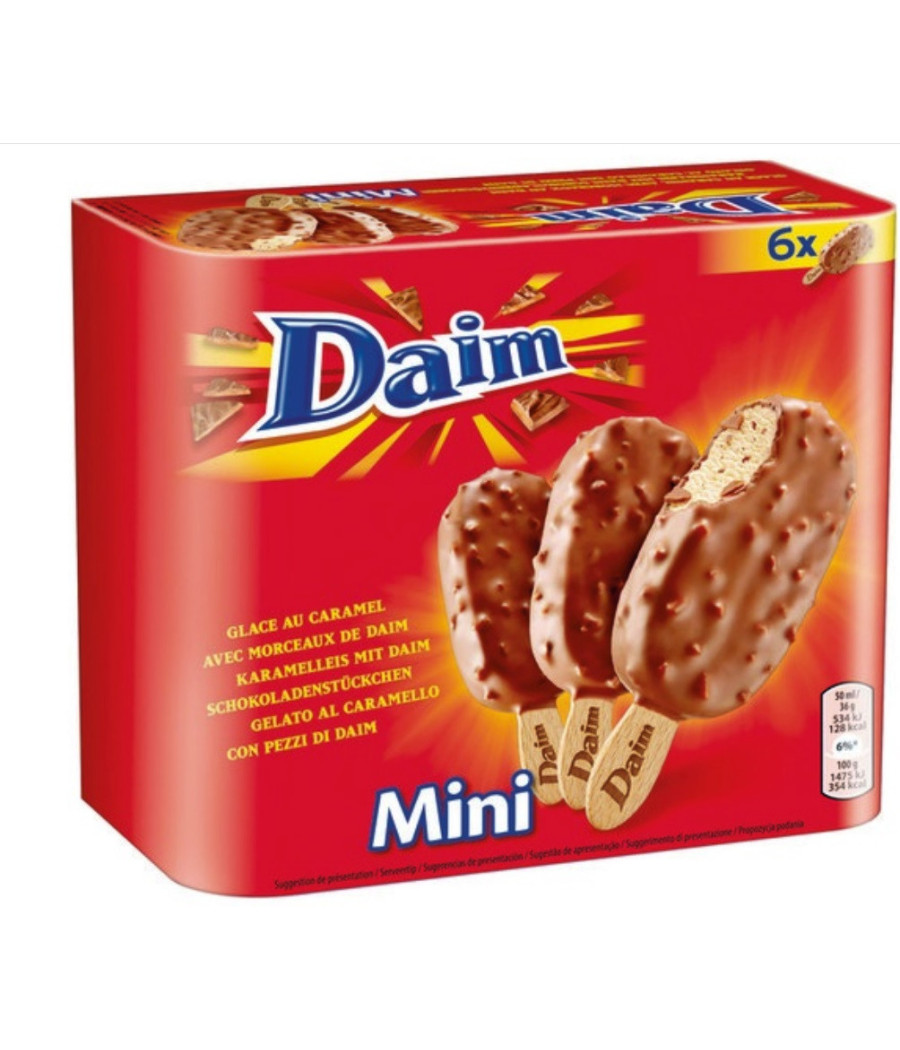 GLACES CARAMEL DAIM MINI 300 G