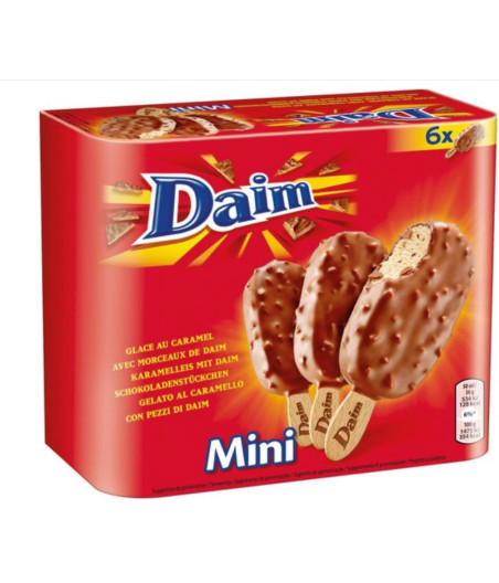 GLACES CARAMEL DAIM MINI 300 G