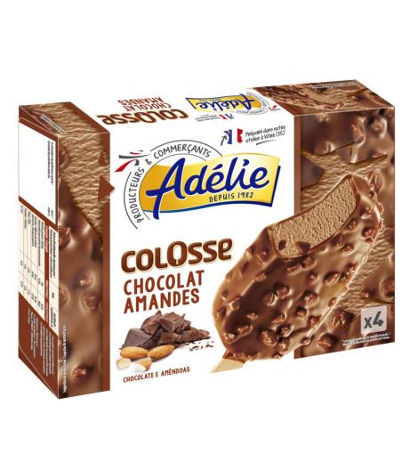 COLOSSE BATONNETS CHOCOLAT AMANDES ADELIE 346G