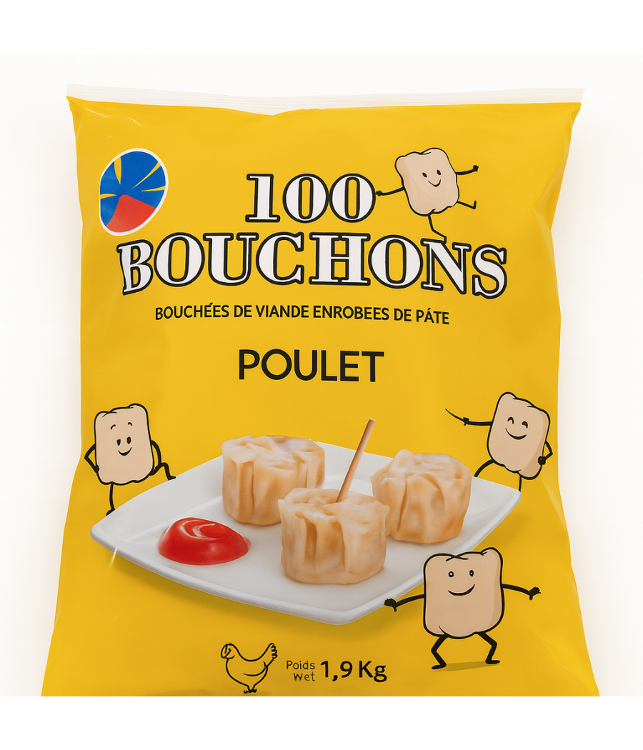 BOUCHONS POULET ASIA FOOD 1.9 KG